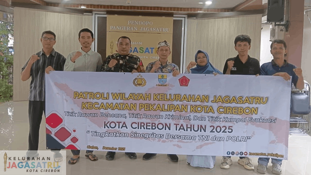 Patroli dan Penandaan (Tagging) Wilayah Rawan di Kelurahan Jagasatru Kecamatan Pekalipan Kota Cirebon
