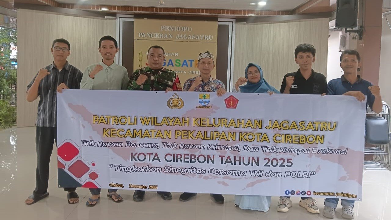 Patroli dan Penandaan (Tagging) Wilayah Rawan di Kelurahan Jagasatru Kecamatan Pekalipan Kota Cirebon