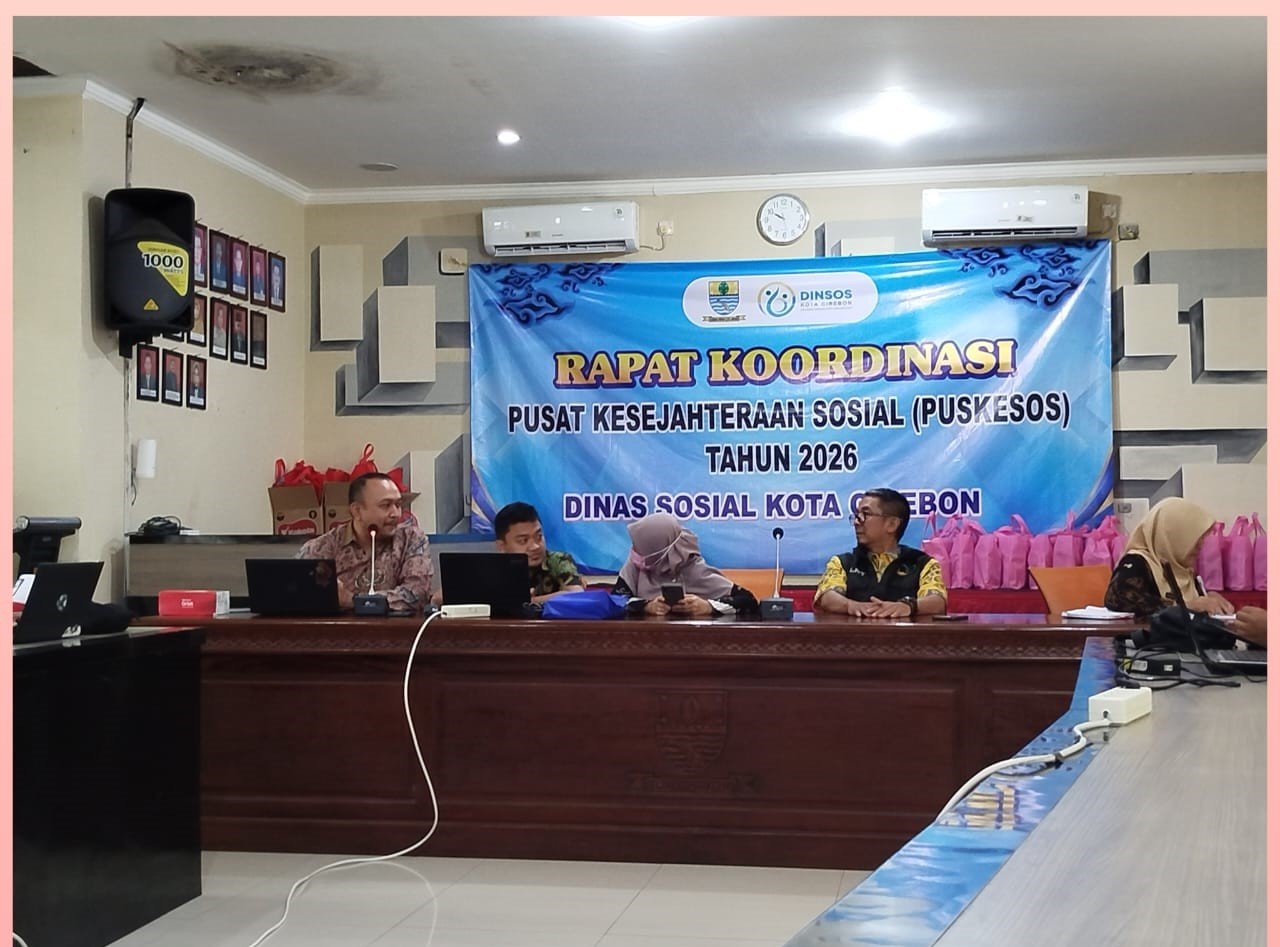 Kegiatan UAT SIKS-NG Pusdatin Kesos Kemensos di Aula Dinsos Kota Cirebon