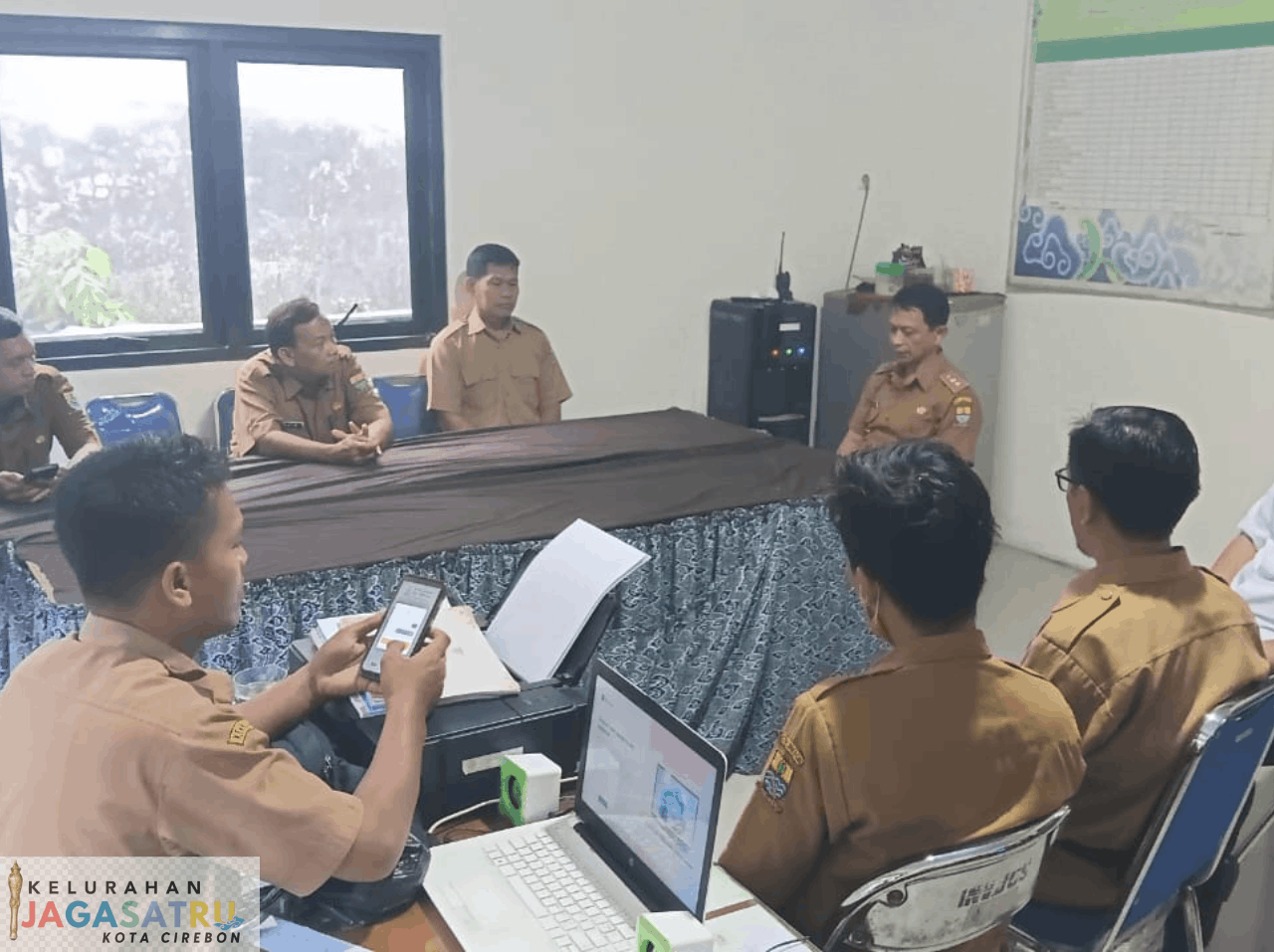 Briefing Persiapan Penyaluran BANPANG Kelurahan Jagasatru