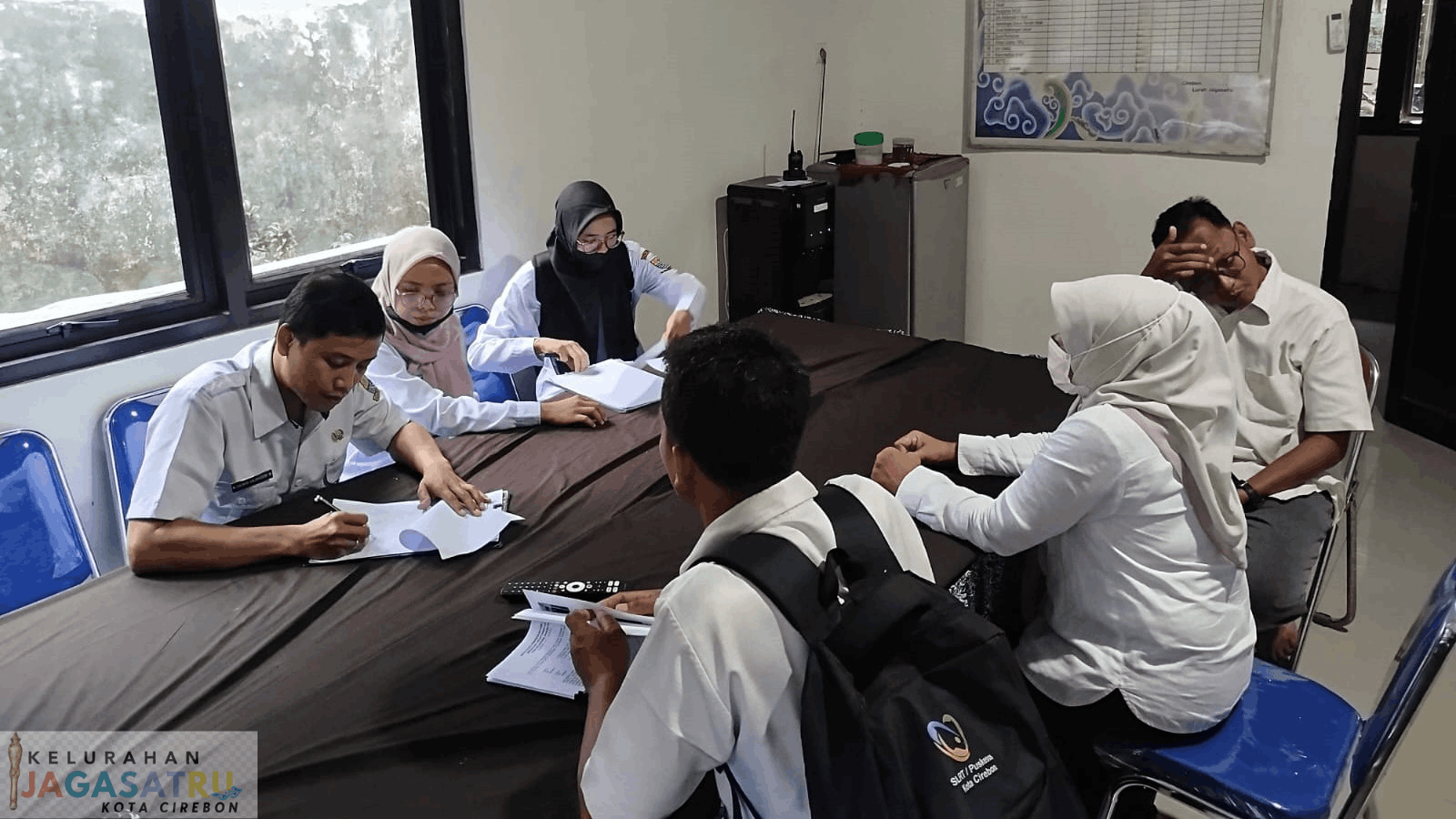 Monitoring Aset Gedung Negara oleh DPUPR di Kelurahan Jagasatru