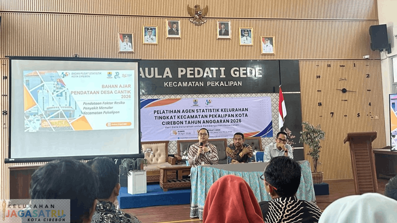 Tindak Lanjut Penetapan Data Spesifik Desa Cinta Statistik (CANTIK) Tingkat Kecamatan Pekalipan