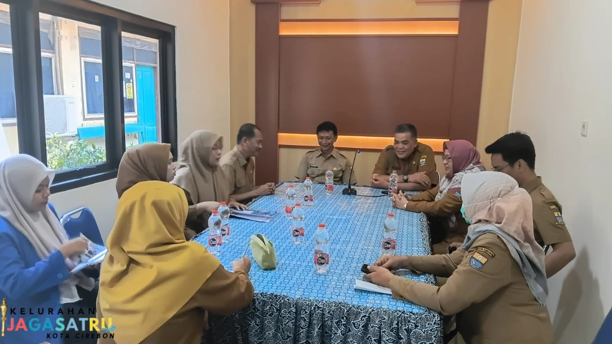 Kunjungan DISPORA ke Kelurahan Jagasatru dalam Rangka Pemantauan dan Evaluasi Kegiatan Kepemudaan
