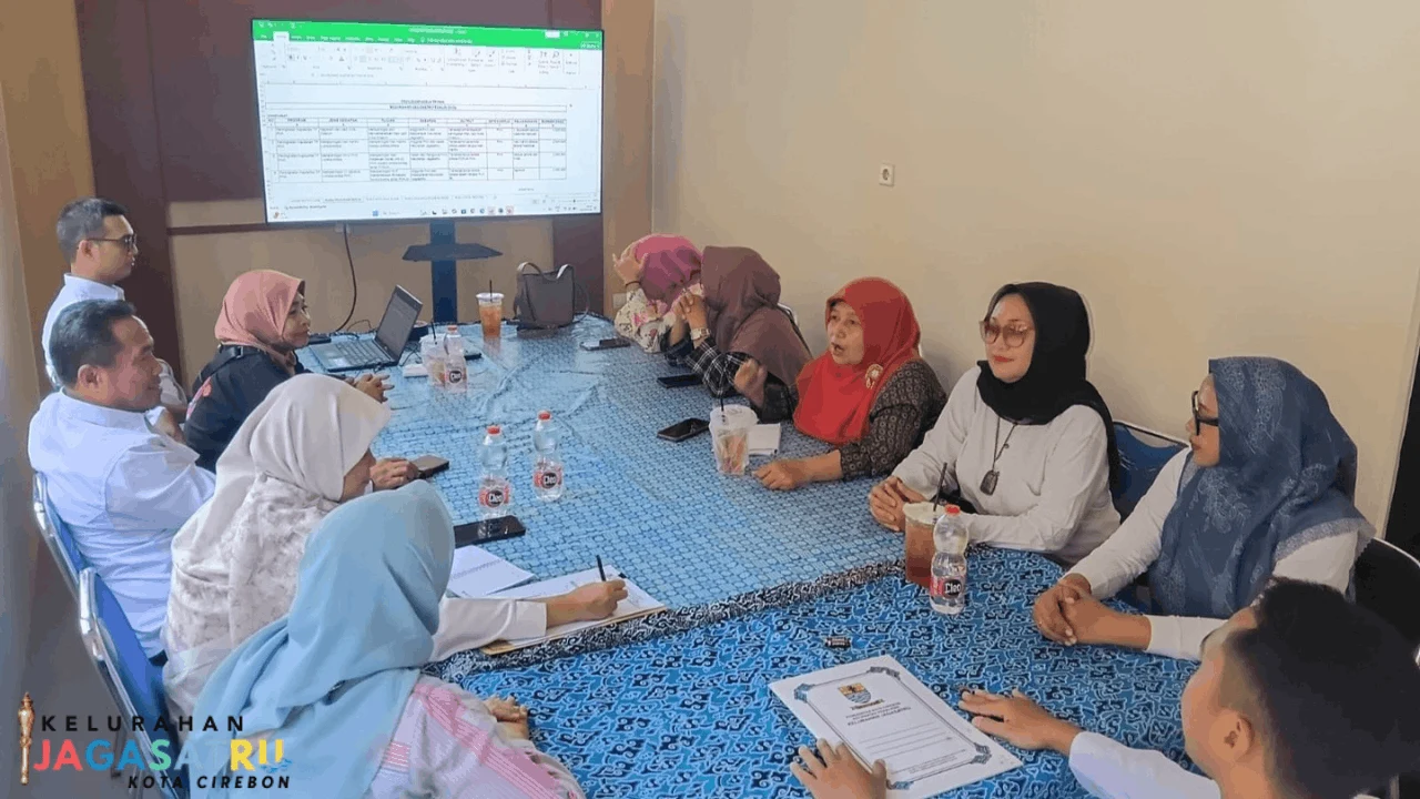 Rapat dan Koordinasi Bersama Tim Pokja PKK Kelurahan Jagasatru