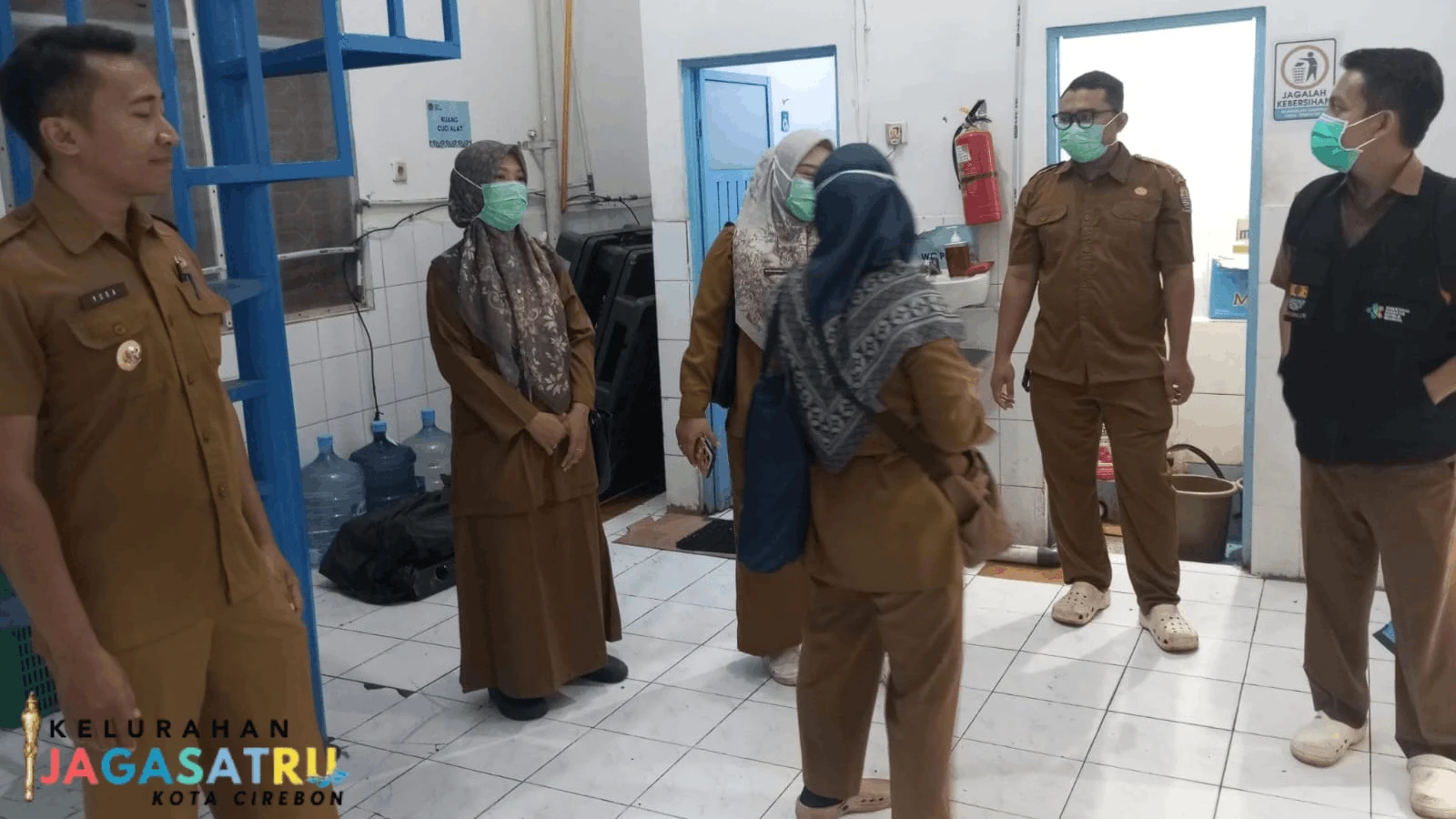 Kegiatan Inspeksi Mendadak (Sidak) di SPPG Pekalipan Bersama Puskesmas Jagasatru dan Dinas Kesehatan Kota Cirebon