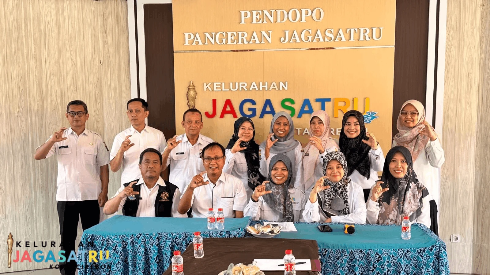 Kunjungan Dinas Kesehatan Terkait Penilaian PHBS di Kelurahan Jagasatru